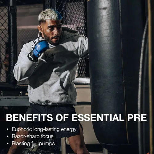 Miniatura 5 de RAW Nutrition - Fórmula esencial previa al entrenamiento de Chris Bumstead, polvos de nutrición deportiva pre-entrenamiento Bebida para hombres