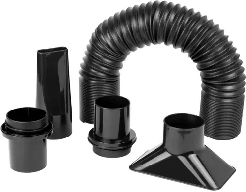 Miniatura 8 de POWERTEC Kit de manguera flexible de recolección de polvo 70207V, 4 pulgadas de diámetro