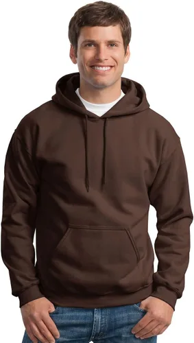 Miniatura 18 de Gildan - Sudadera con capucha para hombre, mezcla pesada, cordón de ajuste, Rosa de seguridad