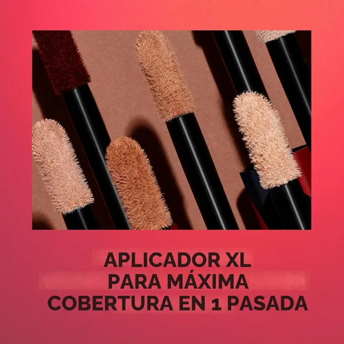 Miniatura 4 de L'Oreal Paris Makeup Infalible Full Wear Corrector mate impermeable, cobertura completa, tono de piel medio (Honey), 0.33 fl oz 415 MIEL