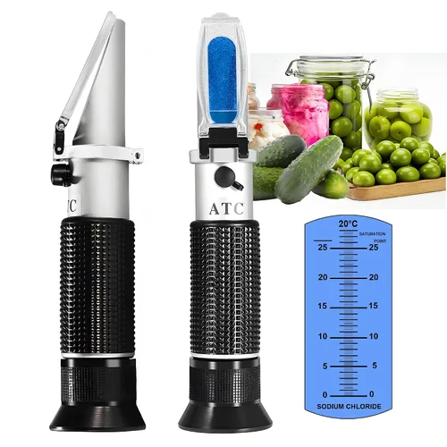 Miniatura 11 de Refractómetro de alcohol manual, V·RESOURCING 0~80% medidor de contenido de alcohol, herramienta para licores destilados de etanol con agua como