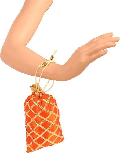 Miniatura 2 de Indtresor Bolso de noche de brocado hecho a mano con cuentas, regalo de boda para mujer.