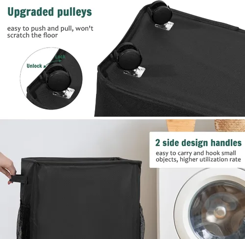 Miniatura 4 de Estantes de Almacenamiento para Esterillas de Yoga, Estante de Almacenamiento para Gimnasio en Casa con Ruedas, Soporte para Esterillas de Yoga