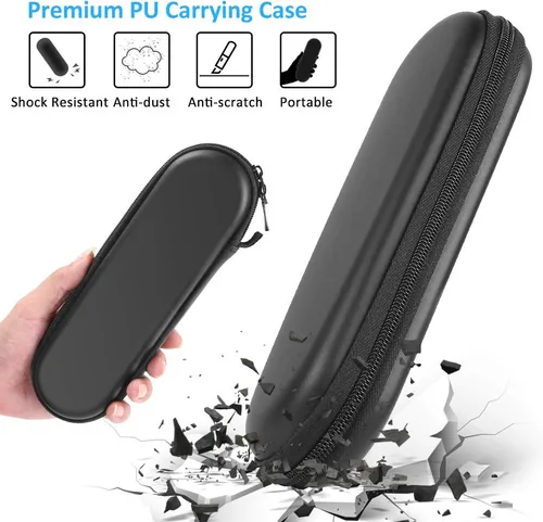 Miniatura 2 de TITACUTE iPencil - Funda de transporte compatible con Apple Pencil de 2ª generación para iPad Pro, funda con doble cremallera, funda protectora