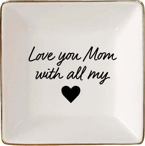 Miniatura 21 de Simply Charmed Amo Mi Abuela – Divertido regalo español para el Día de la Madre para la abuela de cerámica o soporte para anillos – Elegante bandeja