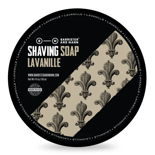 Miniatura 10 de Jabón de afeitar Barrister y Mann - Espuma densa, rica y cremosa Jabón de afeitar en barra de sebo Notas de mora, madera, abeto bálsamo, vetiver
