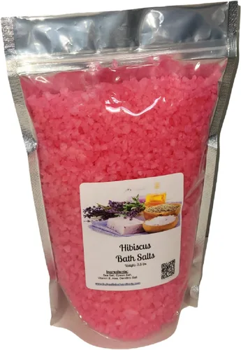 Miniatura 34 de Sales de baño Bolsa de 4 lb (64 oz.) Elija su aroma Sal de Epsom Sal marina Baño Cuidado corporal Belleza Relajación Spa