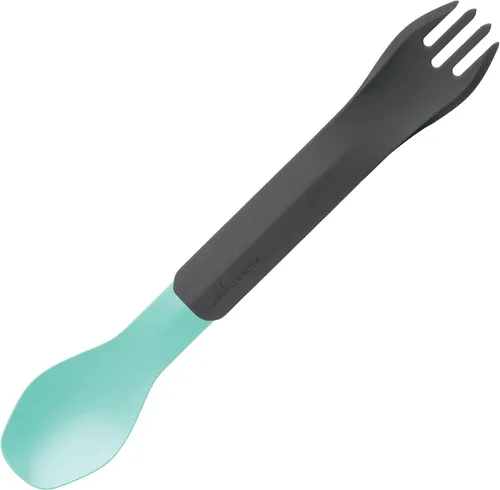 Miniatura 8 de humangear GoBites Duo and Bio Duo - Cubiertos de viaje, tenedor y cuchara portátil de tamaño completo, juego de utensilios reutilizables, sin PC