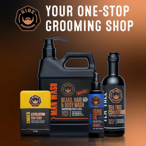 Miniatura 6 de GIBS BioFuel - Acondicionador hidratante para barba y cabello, 33.8 onzas líquidas (paquete de 1)
