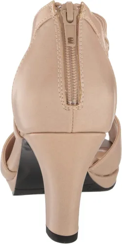 Miniatura 3 de Easy Street Sandalias Flash con correa en T para mujer, color beige