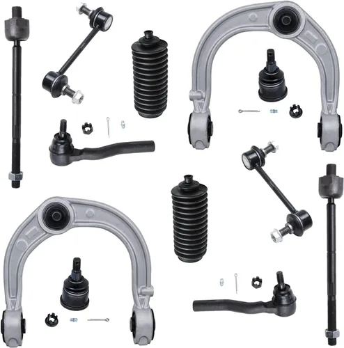 Miniatura 51 de Detroit Axle - Kit de extremo delantero para Ford 1998-2001 Explorer Mercury Mountaineer, 4 barras estabilizadoras delanteras y traseras, 2 brazos