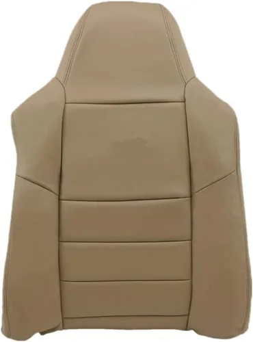 Miniatura 4 de GXARTS Funda de asiento trasero inclinado para el lado del pasajero, color bronceado, compatible con Ford F250 F350 F450 F550 Lariat 2003 2004 2005