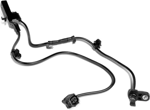 DNA MOTORING OEM--SS-031 Conjunto de sensores de velocidad de rueda ABS delantera izquierda estilo fábrica para 06-18 Rav4, metálico/negro