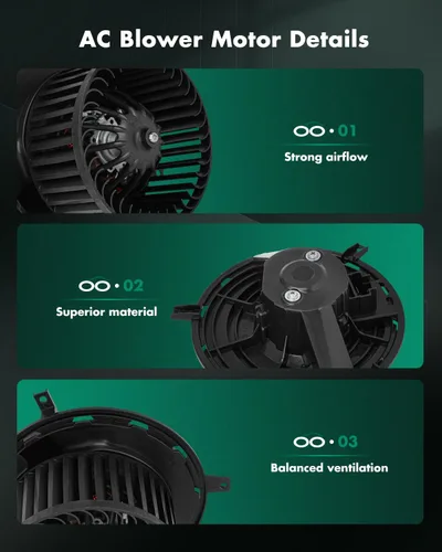 Miniatura 3 de Motor de ventilador HVAC SCITOO Compatible con Ford Expedition/Lincoln Navigator 2018-2024, Ford F-150 2015-2023, Ford F-250 Super Duty 2017-2022