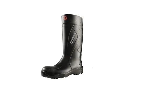 DUNLOP Purofort+ - Botas de trabajo ligeras para hombre y mujer - Botas impermeables con punta suave - Resistente a productos químicos y