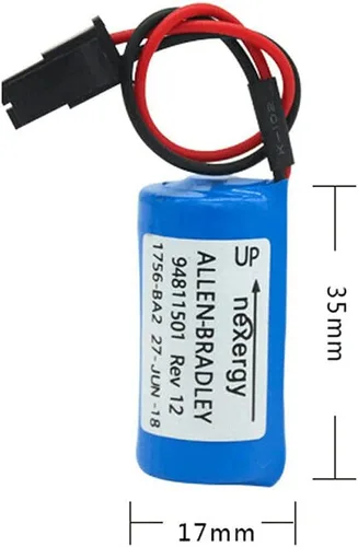 Miniatura 2 de Kakaa 4 unids 3V 1800mAh 1756-BA2 batería de repuesto para BR2/3A-AB PLC control no recargable