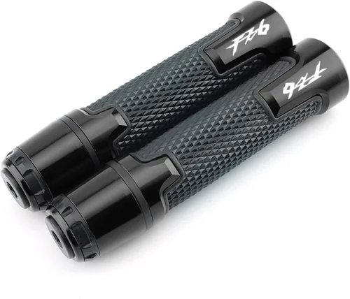 Manillar de motocicleta para Yamaha FZ6R FZ6S FZ6N FZ6 FZ6 Fazer FZ 6 R S N 7/8 pulgadas 0.866 in manillar manillar empuñaduras extremo tapón tapa