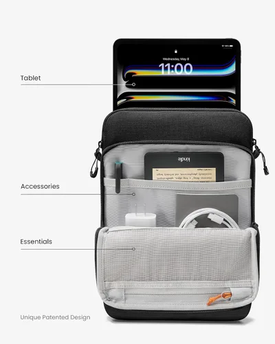 Miniatura 2 de tomtoc DefenderACE Funda de 11 Pulgadas para iPad Air M3 & iPad (A16), iPad Pro M4, M2 & M1, iPad 10 de 10.9 Pulgadas & Air 5, iPad 9 de 10.2