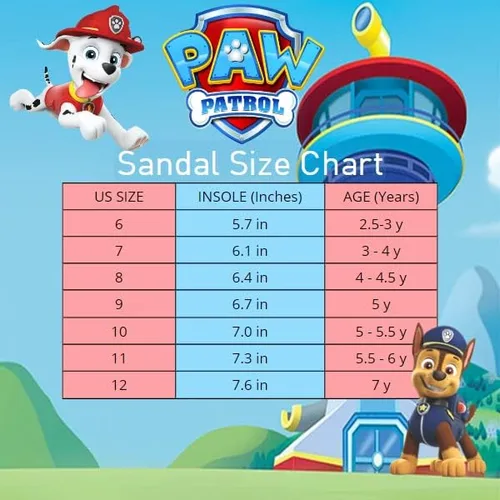 Miniatura 7 de Nickelodeon Zapatos iluminados de la Patrulla Canina para niños, sandalias de verano, zapatos de agua para niños, correa ajustable de Chase Marshall