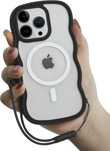 Miniatura 34 de Funda magnética para iPhone 13 Pro Max, funda transparente para iPhone 13 Pro Max, bonita funda para iPhone 13 Pro Max, funda protectora de TPU