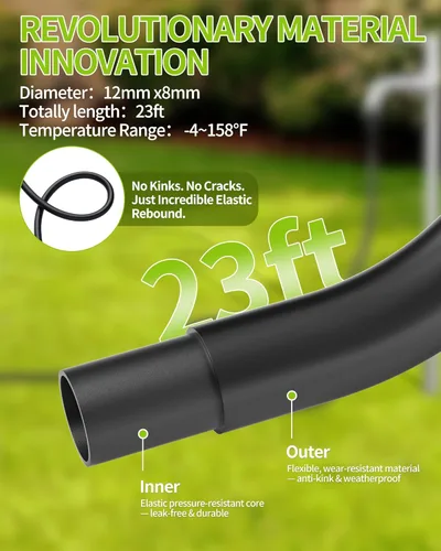 Miniatura 6 de Lavadora a presión inalámbrica alimentada por batería; lavadora eléctrica inalámbrica de 990 PSI con boquilla 6 en 1, manguera de alta elasticidad
