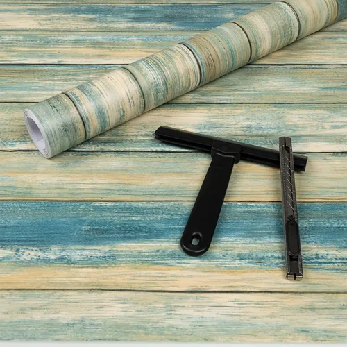 Miniatura 14 de practicalWs Papel de Contacto de Madera Negra 17.7'' x 393.7'' Despegar y Pegar Papel Tapiz de Madera Autoadhesivo Papel Tapiz Negro Revestimiento