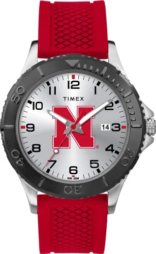 Miniatura 18 de Timex Tribute Men's Collegiate Gamer 42mm Watch – Georgia Bulldogs with Black Silicone Strap Oklahoma Sooners