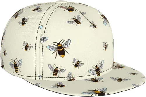Miniatura 17 de Cartoon Animal Baseball Cap for Men Women Classic Snapback Hip Hop Flat Bill Brim Adjustable Visor Beach Trucker Hat