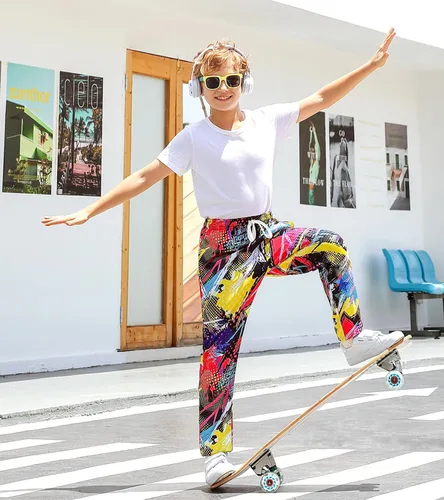 Miniatura 6 de uideazone 6-13T - Pantalones deportivos divertidos con gráficos en 3D para niños, pantalones deportivos para deporte, gimnasio, casual