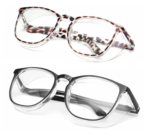 Miniatura 32 de Alsenor Gafas de seguridad antiniebla, gafas protectoras con bloqueo de luz azul, antipolvo, protección UV, para hombres y mujeres (jade)