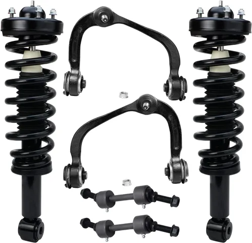Miniatura 10 de Detroit Axle - Kit de brazos de control de extremo delantero 4WD para Ford 04-08 F-150, 06-08 Lincoln Mark LT, 4 extremos de barra de acoplamiento