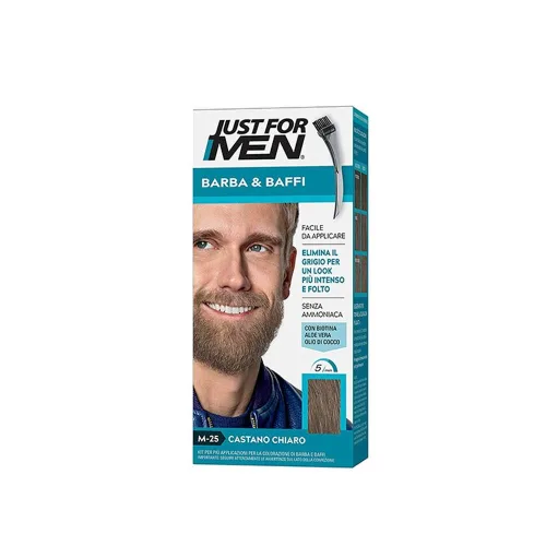 Miniatura 10 de Just For Men Gel de color para bigote, barba y patillas 115 negro azabache 1 cada uno (paquete de 5)