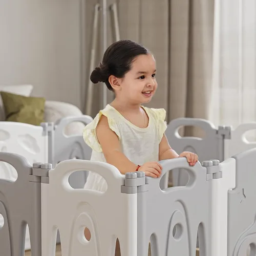 Miniatura 2 de Corralito para bebés, centro de actividades para niños, patio de juegos seguro, para interiores y exteriores, nuevo bolígrafo
