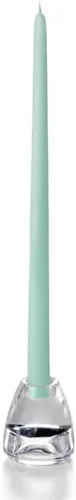 Miniatura 74 de yummi Velas cónicas color rosa claro de 12 pulgadas, 12 por paquete