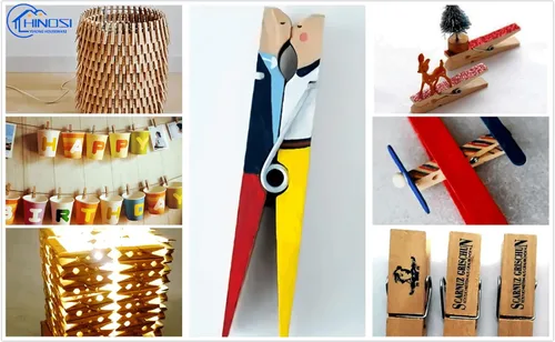 Miniatura 7 de 30 pinzas de madera grandes, resistentes y resistentes para colgar, al aire libre, manualidades