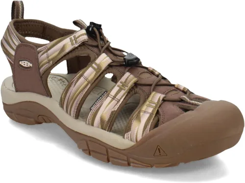 Miniatura 4 de KEEN - Sandalias de agua Newport H2 con punta cerrada para hombre, negrogris acero, talla 8.5 de EE. UU.