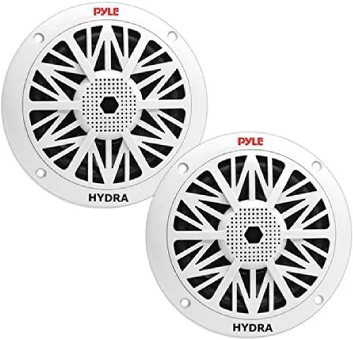 Miniatura 2 de Pyle Altavoces marinos duales de 6.5 pulgadas y subwoofer de audio marino para exteriores de 8 pulgadas Sistema de sonido estéreo impermeable