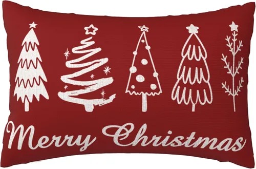Miniatura 20 de Fundas de almohada de lino del 4 de julio de 1776, funda de almohada de lino para el Día de la Independencia, decoración de funda de almohada