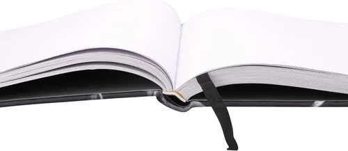 Miniatura 5 de WORLD TRAVELER Eccolo - Diario grande con páginas rayadas, cuaderno de escritura, tapa dura, 256 páginas blancas con líneas, marcador de cinta, se