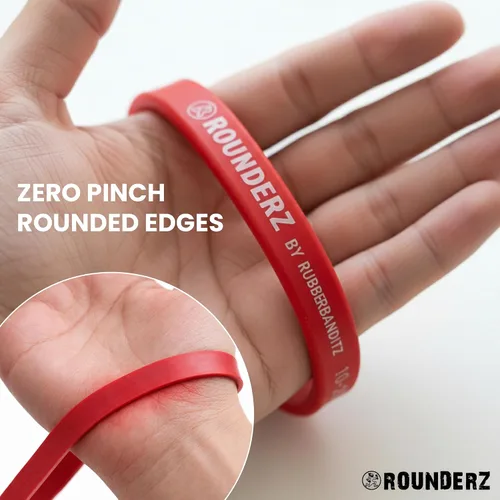 Miniatura 2 de Rubberbanditz Banda de resistencia de borde redondeado Bandas de ejercicio compactas y ligeras Adecuado para todos los usuarios de niveles