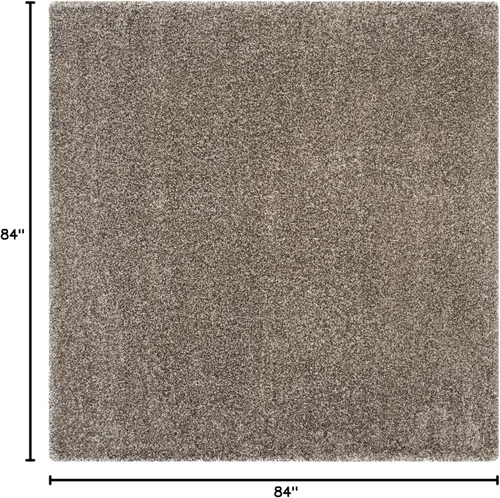 Miniatura 189 de SAFAVIEH Accent Rug 2'x3' - Milan Shag Collection - Modern Design, Dark Beige, Ultra Plush Thick Pile, Ideal for Bedroom, Nursery, Living Room