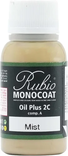 Miniatura 143 de Rubio Monocoat Muestra de Acabado de Aceite para Madera - Puro Aceite Plus Parte A Aceite de Linaza de Secado Rápido y Ecológico para Uso Pure