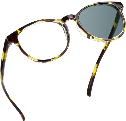 Miniatura 20 de YEIN Lentes de bloqueo de luz azul, lentes de sol grises fotocromáticos, antifatiga ocular, lentes de lectura, lentes para mujeres/hombres, 01-1401