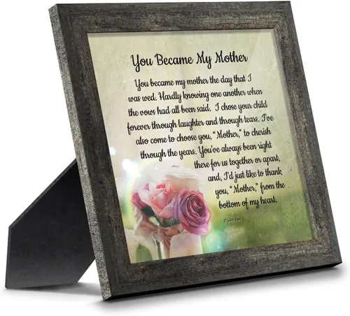 Miniatura 24 de Crossroads Home Décor Regalos para suegra - Regalos de nuera, You Became My Mother 7346BW