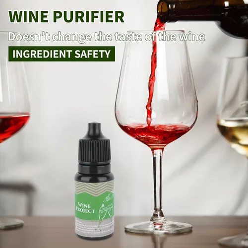 Miniatura 4 de Filtros de vino, purificador de vino, elimina el sulfito y la histamina, el purificador de vino reduce el dolor de cabeza, evita las sensibilidades