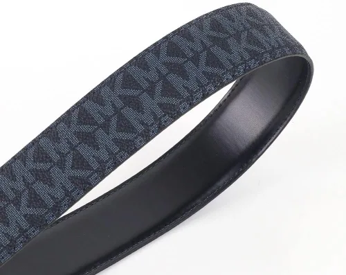 Miniatura 8 de Michael Kors Cinturón de vestir reversible de piel de PVC para hombre