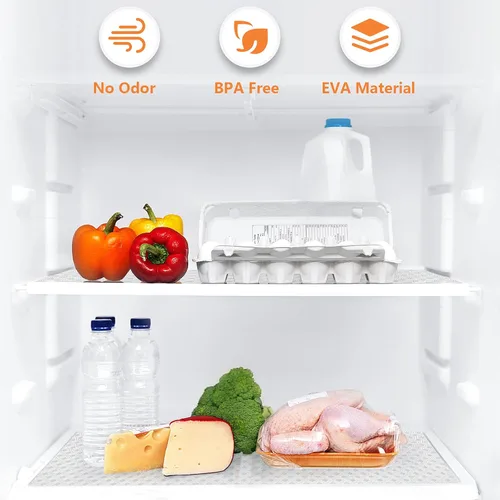 Miniatura 6 de Revestimientos de etilvinilacetato para armarios de cocina y refrigeradoras, resistentes al agua y al aceite, tapetes antideslizantes para cajones