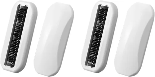 Miniatura 10 de Cabilock Cepillo de depilación de mano de 7.87 pulgadas, barredora multifuncional de migas para sofá, mesa, piso, cáscaras de nueces, migas de pan