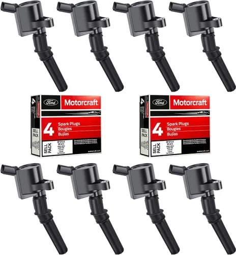 Miniatura 11 de Bobinas de encendido MAS DG508 y bujías Motorcraft SP493 compatibles con motores Ford Lincoln Mercury 4.6L