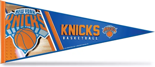 Miniatura 26 de Rico Industries NBA Basketball Primary - Banderín de fieltro de 12 x 30 pulgadas para decoración de pared, ideal para el hogar, dormitorio